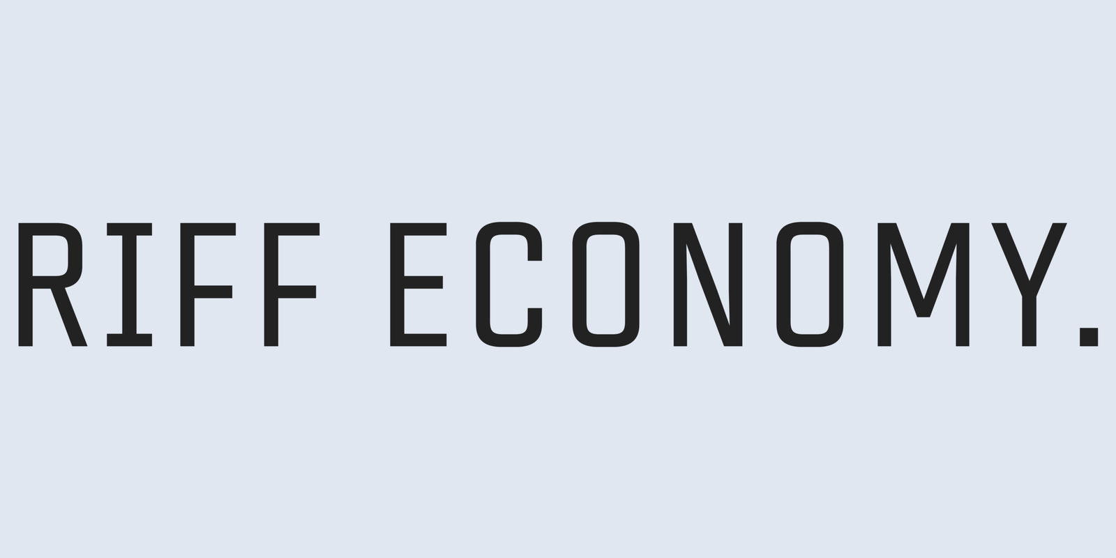 Riff Economy